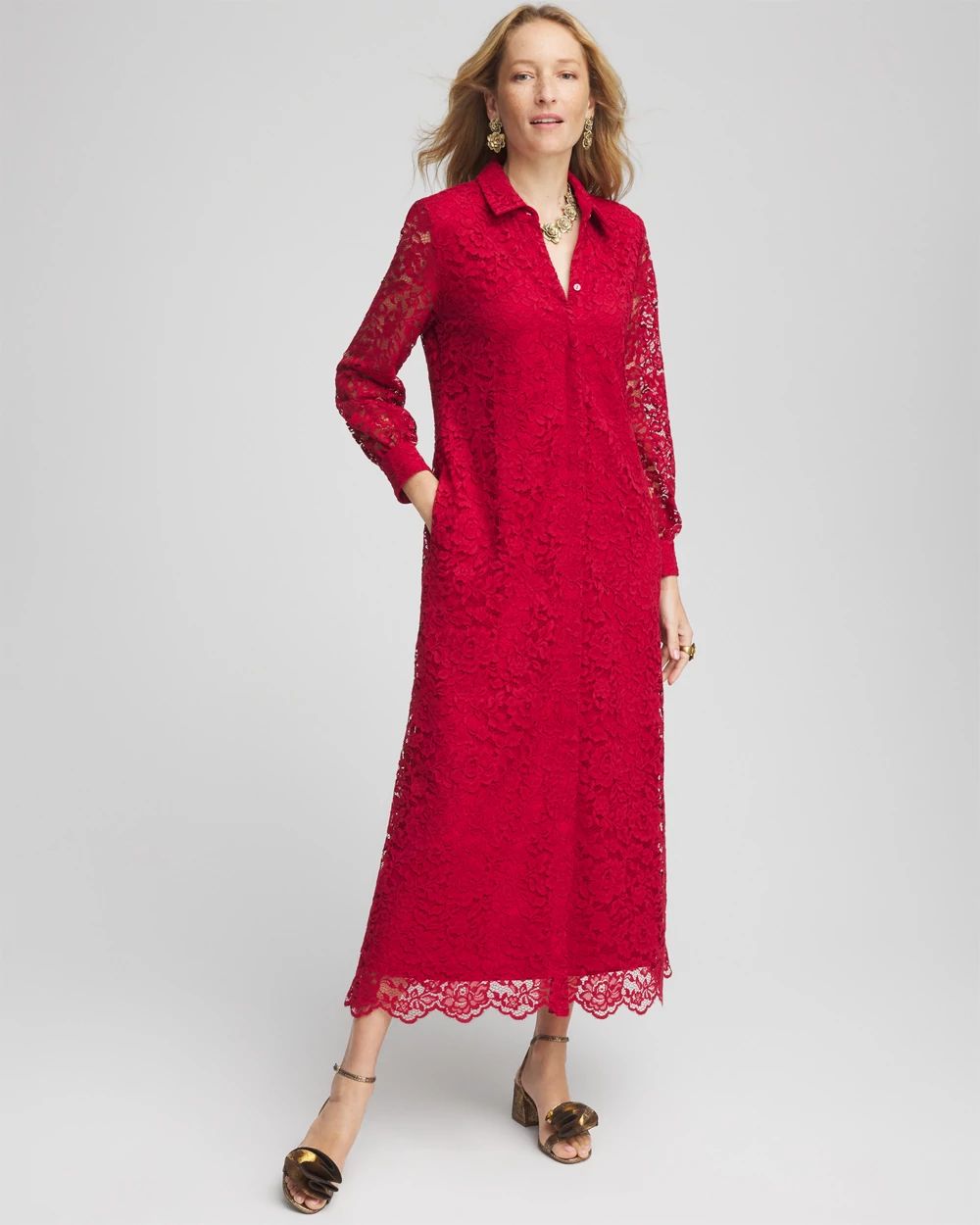 Lace Shirt Dress | Chico's Lace Shirt Dress | Chico's